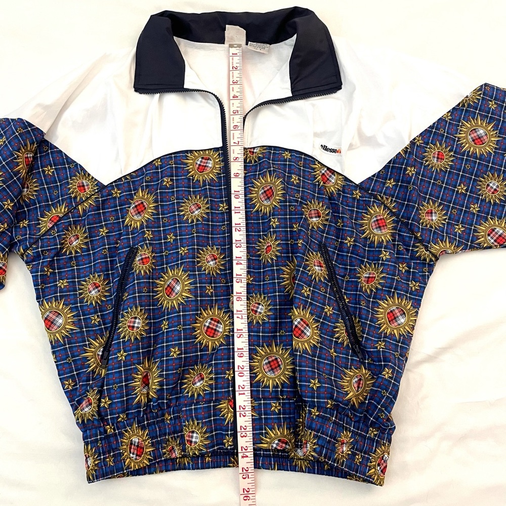 Patterned Zip Up Bomber Jacket - image 6